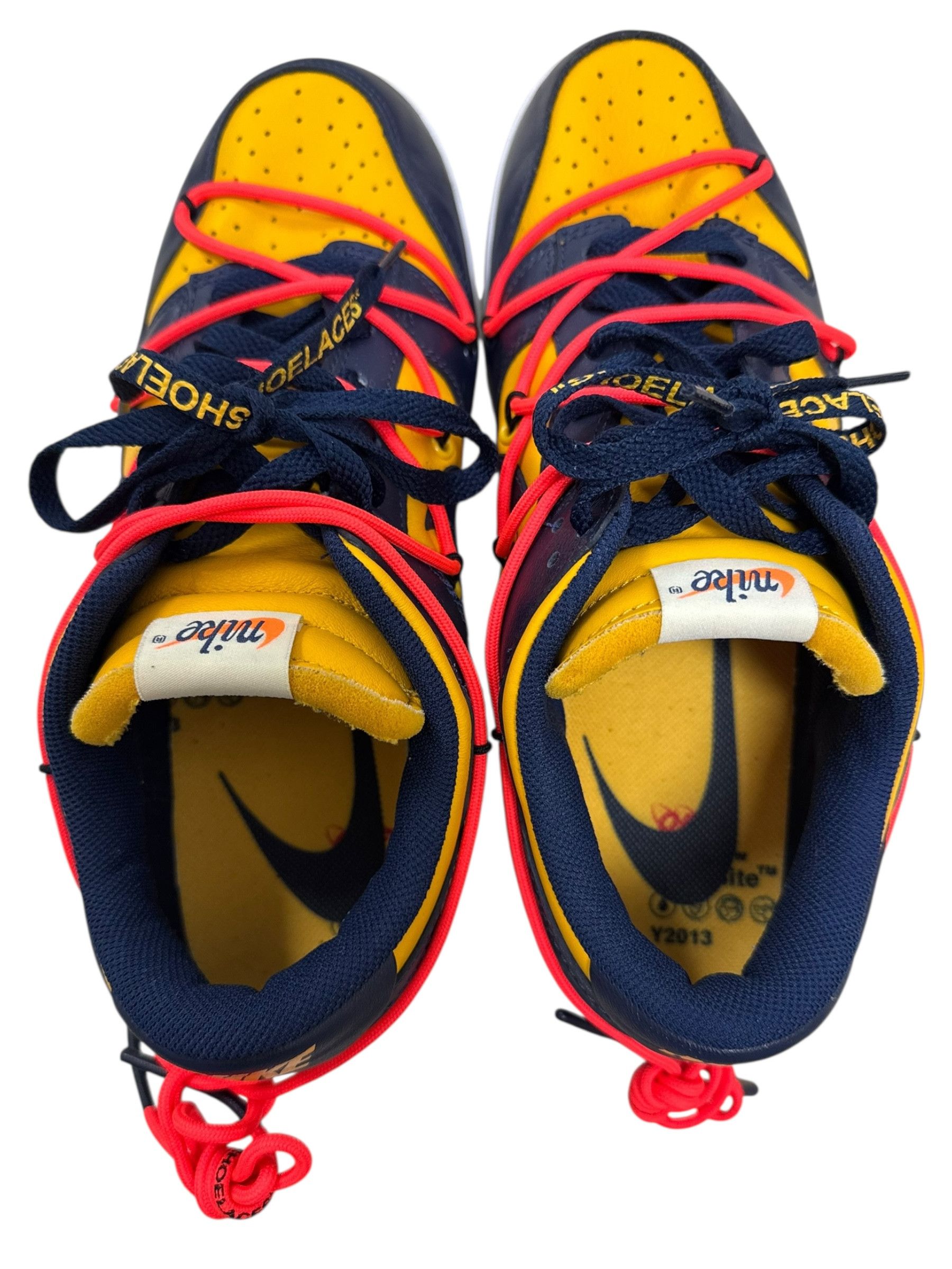 Nike × Off-White Nike Off White Michigan Dunk Low CT0856-700 Size US 10 / EU 43 - 7 Thumbnail