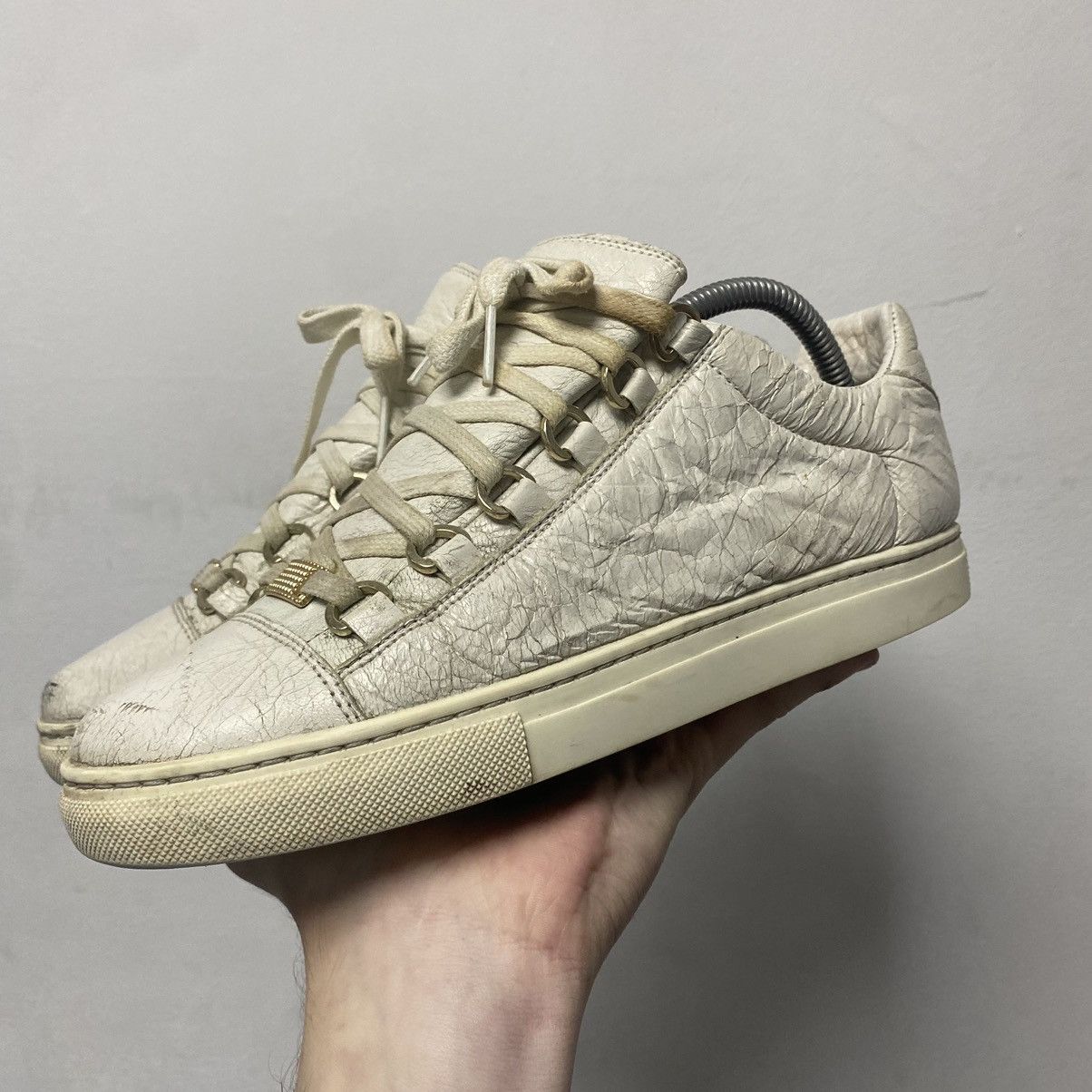 Balenciaga Balenciaga Arena Low Top Sneakers Size US 5 / EU 37 - 6 Thumbnail
