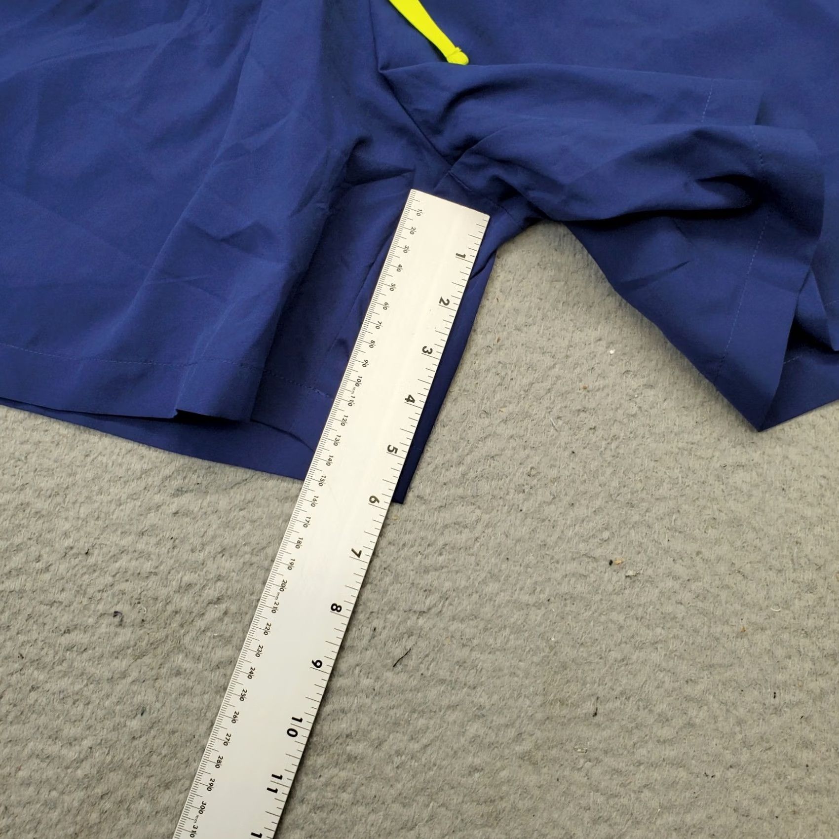Vintage Road Runner Sports Running Shorts Mens XL Blue Stretch Athletic Drawstring Shorts Size US 36 / EU 52 - 4 Thumbnail