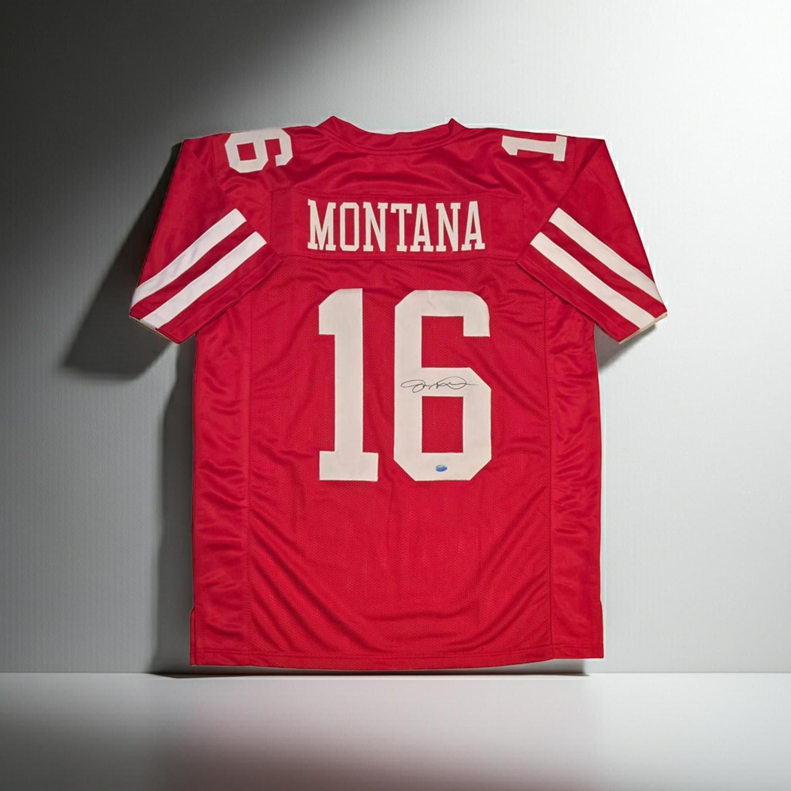Other Joe Montana 49ers signed football jersey COA (XL) Size ONE SIZE - 1 Thumbnail