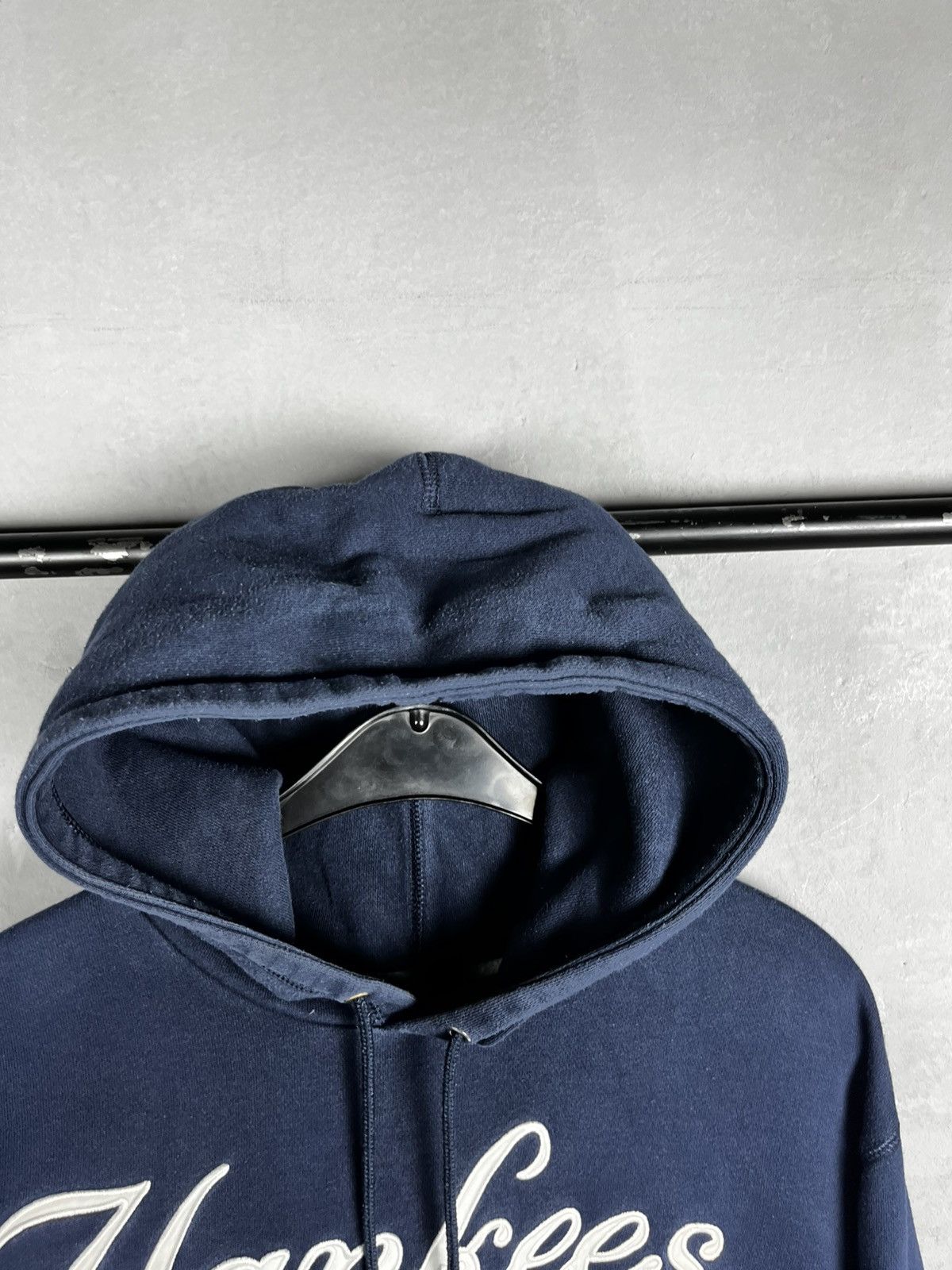 New York Yankees Nike x new york ya kees y2k center swoosh hoodie size XXL Size US XXL / EU 58 / 5 - 7 Thumbnail