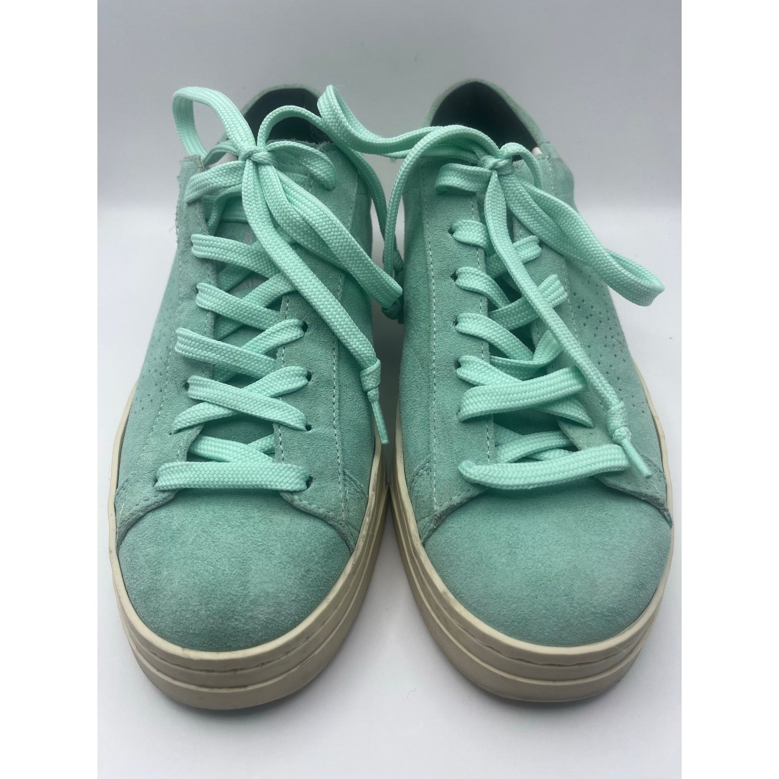 P448 P448 Jack Suede Trainers Sneakers Aqua Teal Women’s Size 7 Size US 7 / IT 37 - 5 Thumbnail