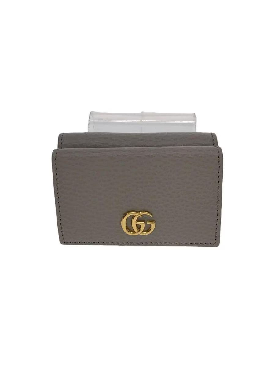 Gucci Gucci Compact Wallet Grey Size ONE SIZE - 1 Thumbnail