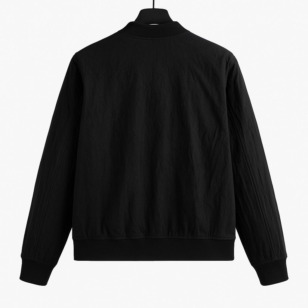 URBAN RESEARCH DOORS Urban Research Japan Black Bomber Minimalist Streetwear Size US M / EU 48-50 / 2 - 2 Thumbnail