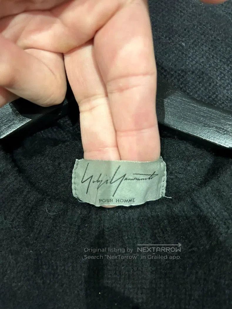Yohji Yamamoto Yohji Yamamoto Musical Note Black Wool Sweater Size US S / EU 44-46 / 1 - 4 Thumbnail
