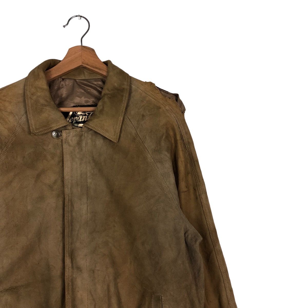 Issey Miyake 🔥Vintage Biker Leather Jacket Lepanto Madrid Multi Pocket Size US M / EU 48-50 / 2 - 5 Thumbnail