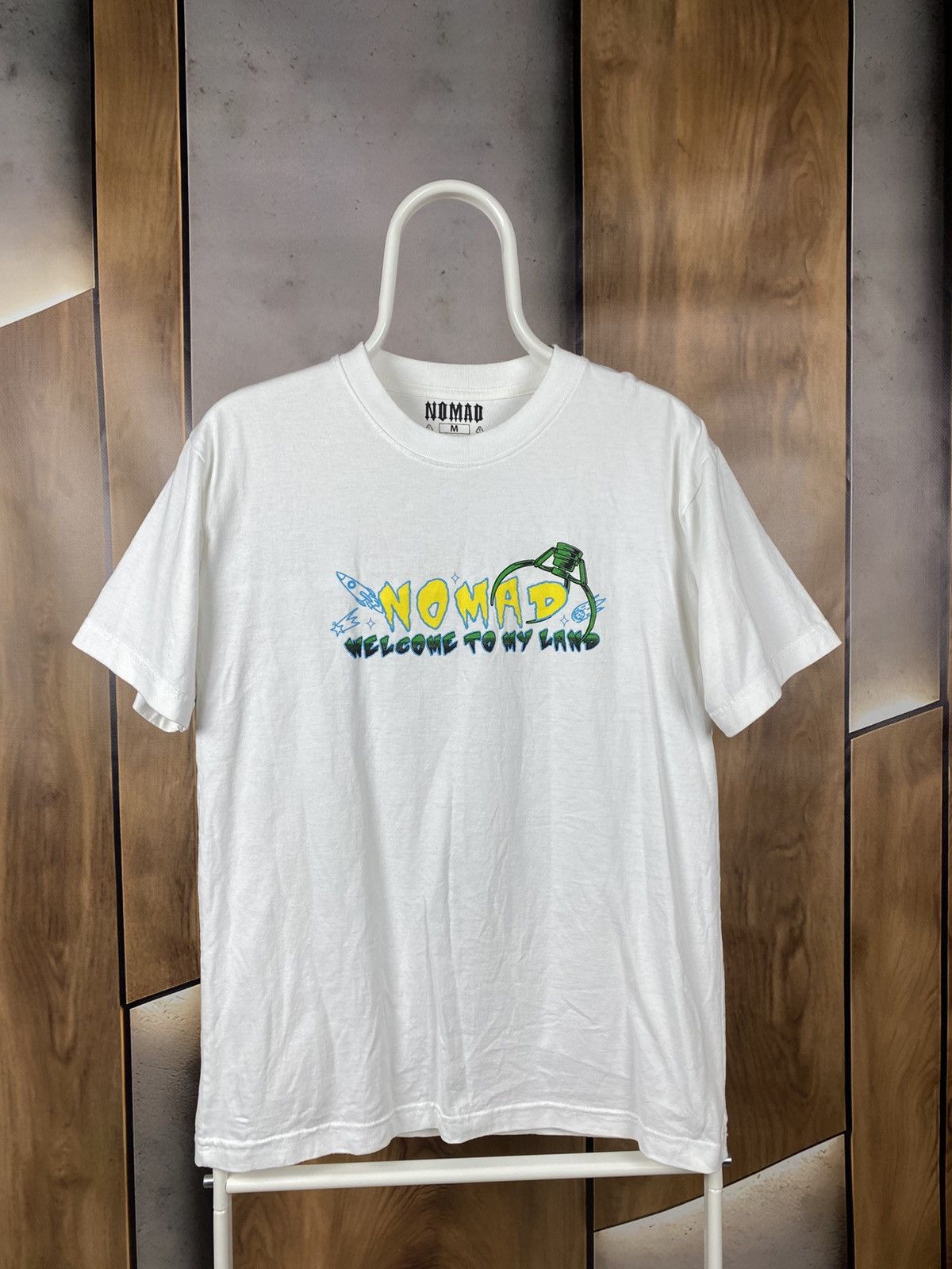 Nomad 🧸T-Shirt Nomad Hello Toy Welcome To My Land Movie Tee🧸 Size US M / EU 48-50 / 2 - 2 Thumbnail