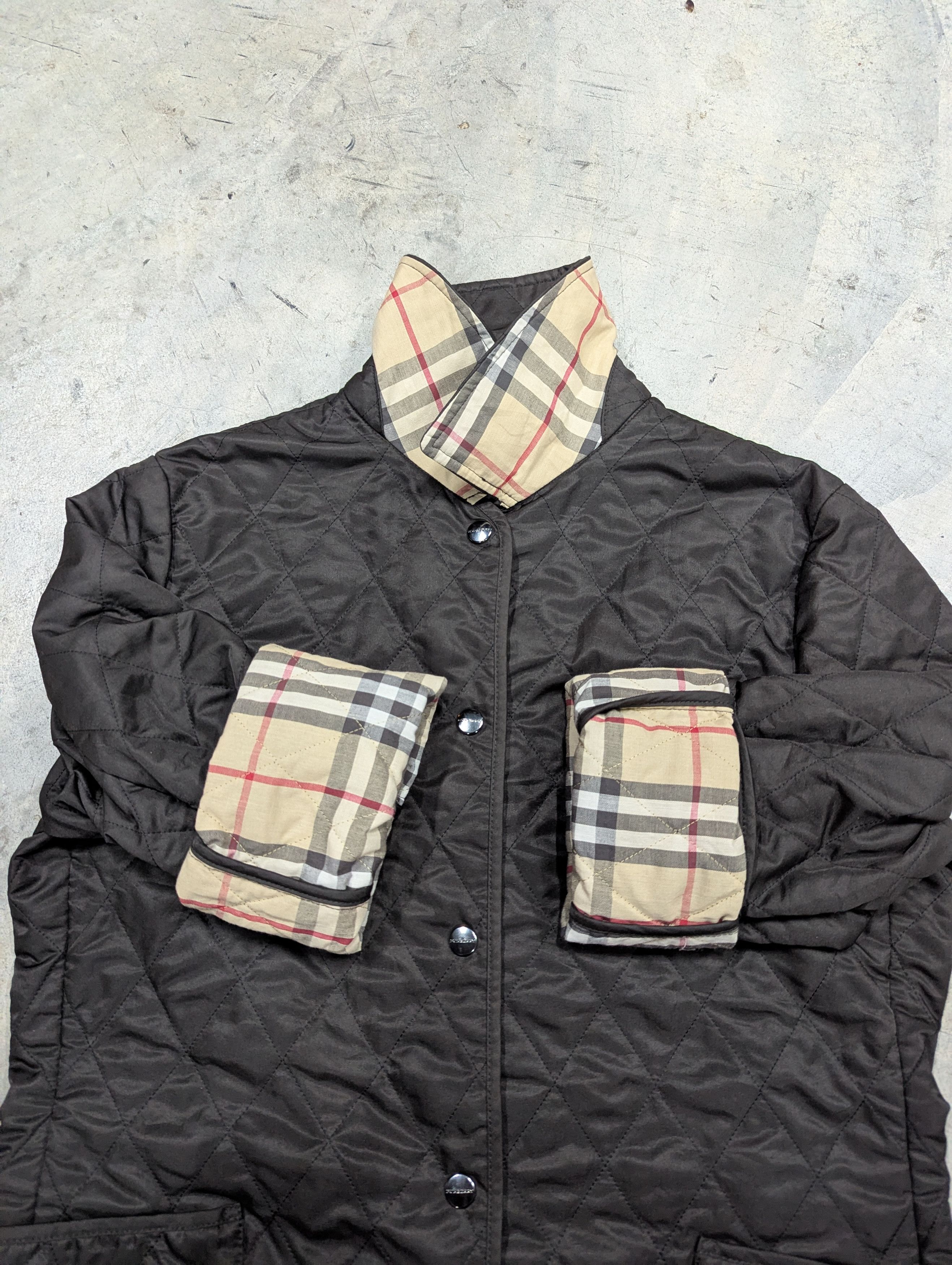Burberry Burberry London Diamond Quilted Jacket Size US S / EU 44-46 / 1 - 5 Thumbnail