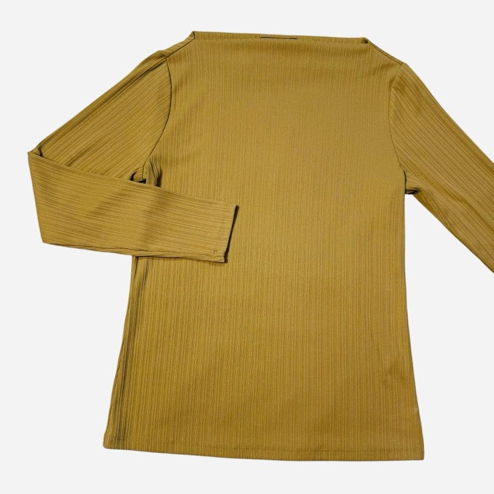Banana Republic New Banana Republic Ribbed Straight Neck Whiskey Top Size M Size M / US 6-8 / IT 42-44 - 6 Thumbnail