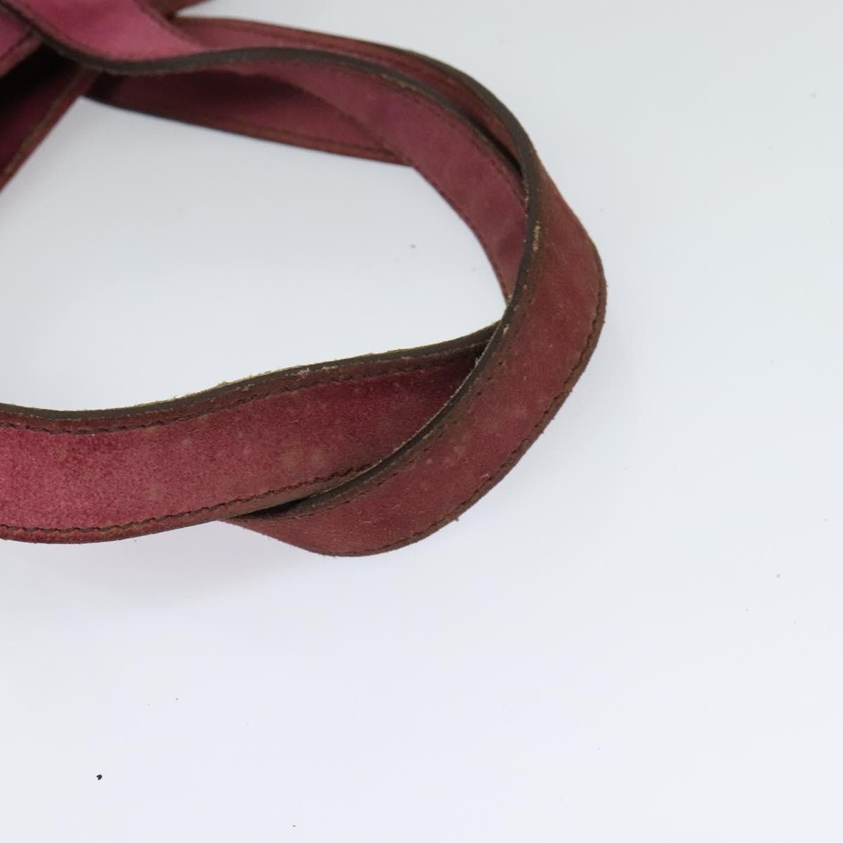 Prada PRADA Hand Bag Suede Pink Size ONE SIZE - 7 Thumbnail