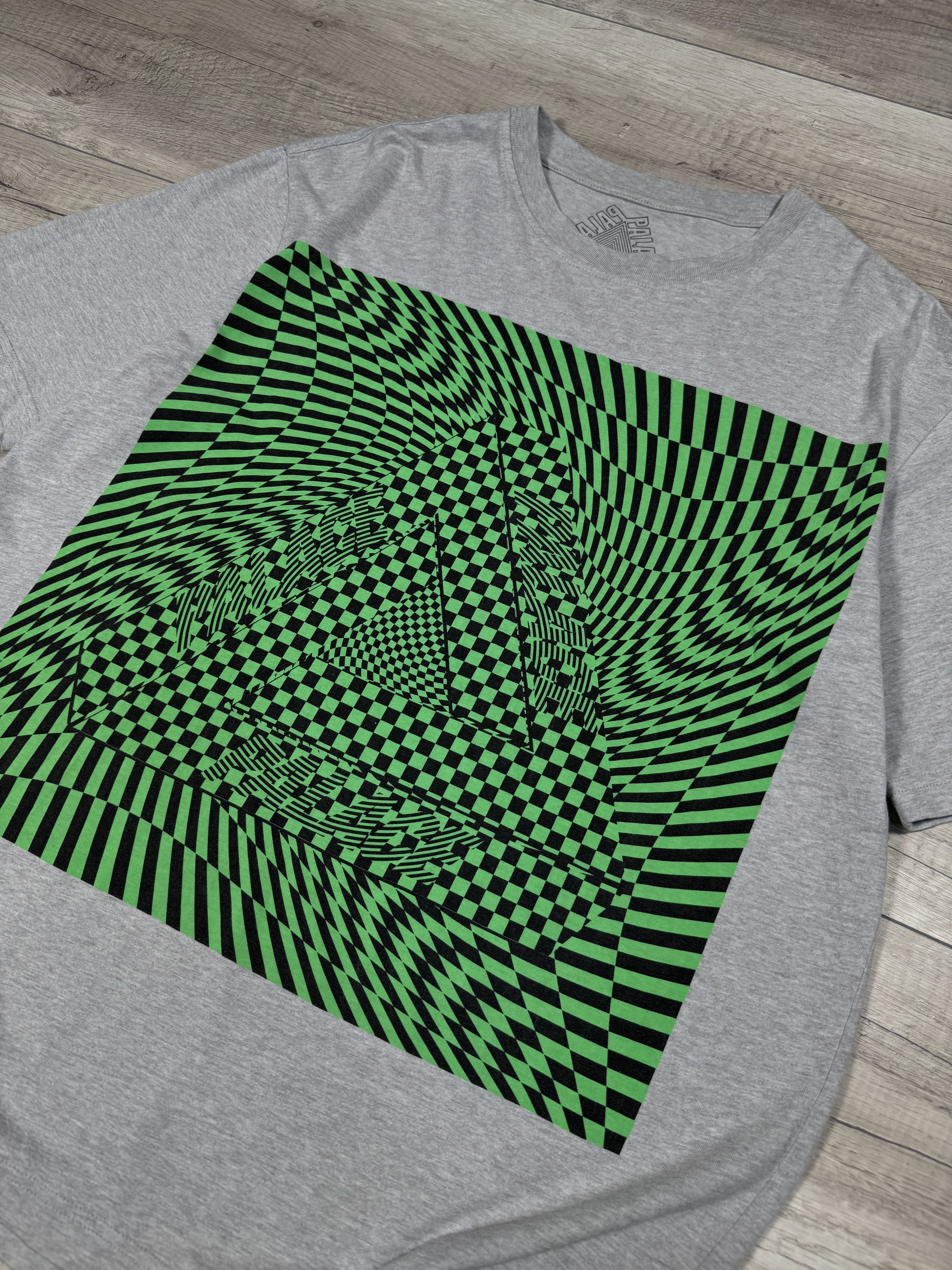 Palace Palace Mash Eye Tee Pink Green Skateboarding Oversized Size US XL / EU 56 / 4 - 7 Thumbnail