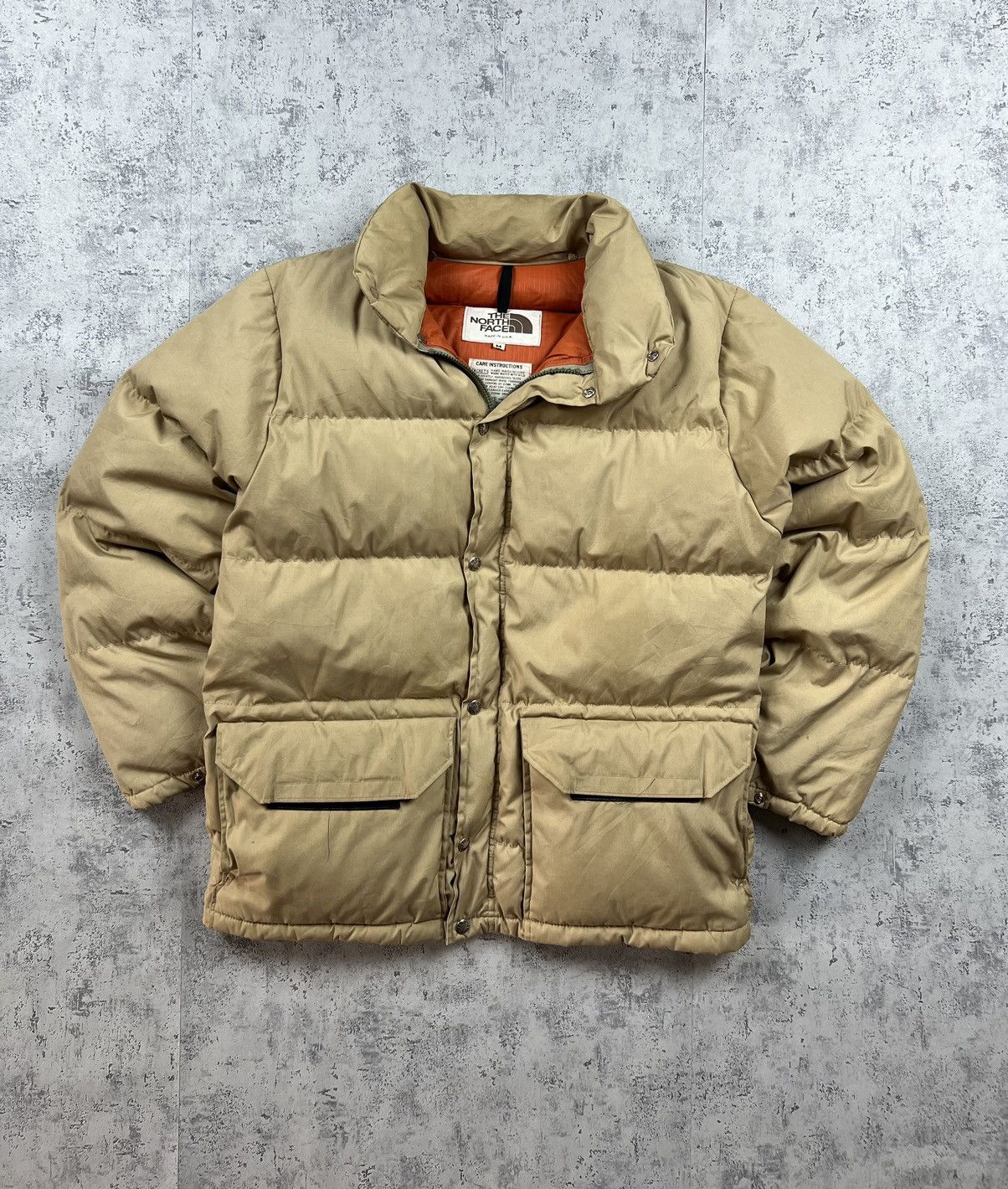 Vintage    70S THE NORTH FACE BROWN LABEL VINTAGE PUFFER DOWN ...