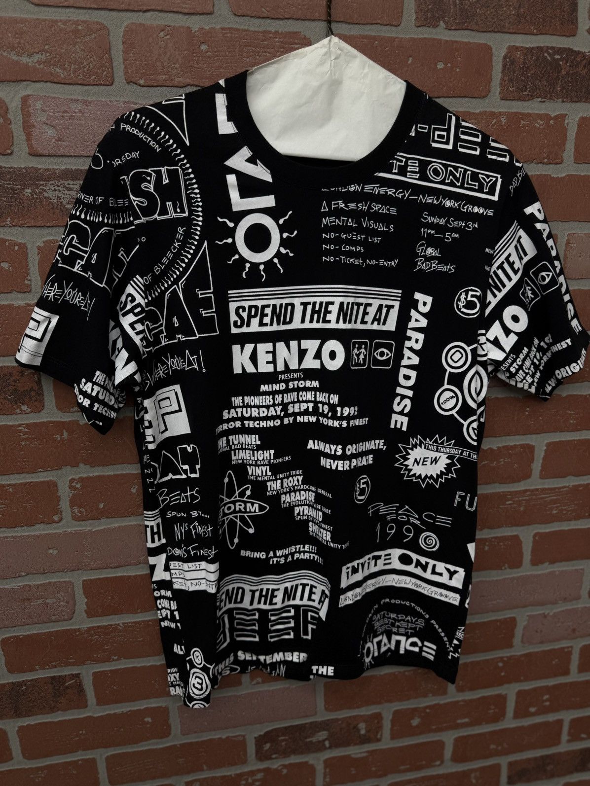 Kenzo Kenzo Men’s Tee Shirt Multi Logo Size Large 🧼 Size US L / EU 52-54 / 3 - 5 Thumbnail