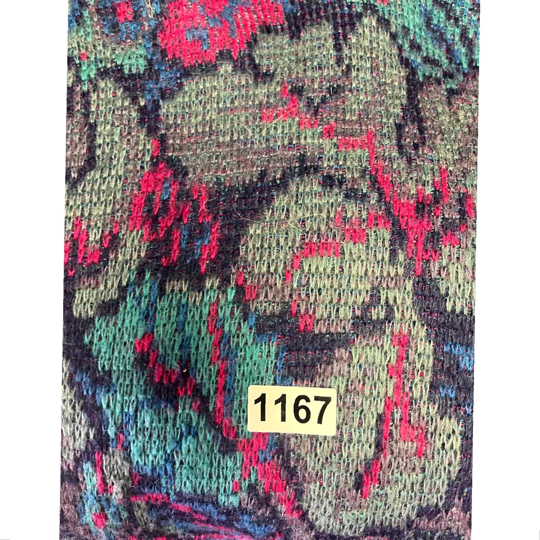 Vintage VINTAGE Cardigan Womens 1X Pink Purple Floral Jacquard Knit Sweater Tapestry 90s Size XL / US 12-14 / IT 48-50 - 7 Thumbnail