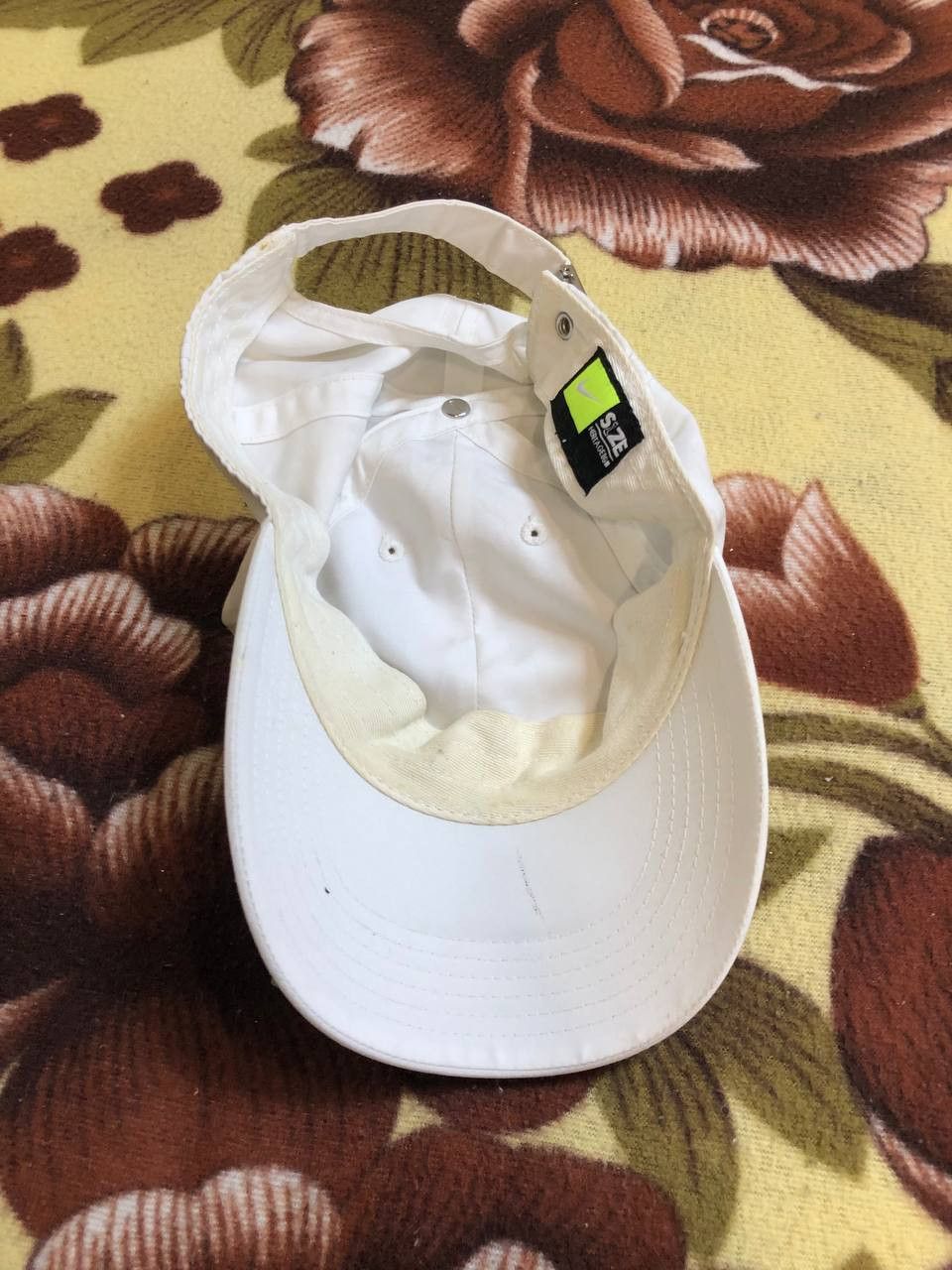 Nike Vintage Nike Swoosh Cotton Baseball Cap Size ONE SIZE - 15 Thumbnail