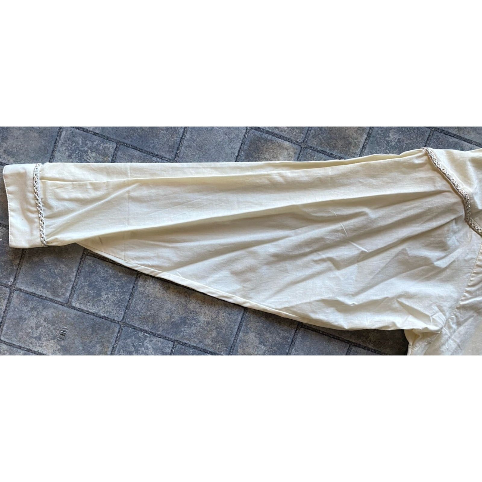 Wrangler Wrangler XL Button Up Woven India Cotton White Embroidery Shoulder Pad Womens Size XL / US 12-14 / IT 48-50 - 6 Thumbnail
