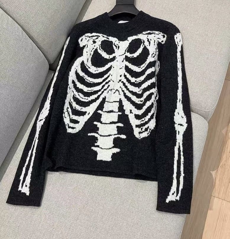 Saint Laurent Skeleton Sweater | Grailed