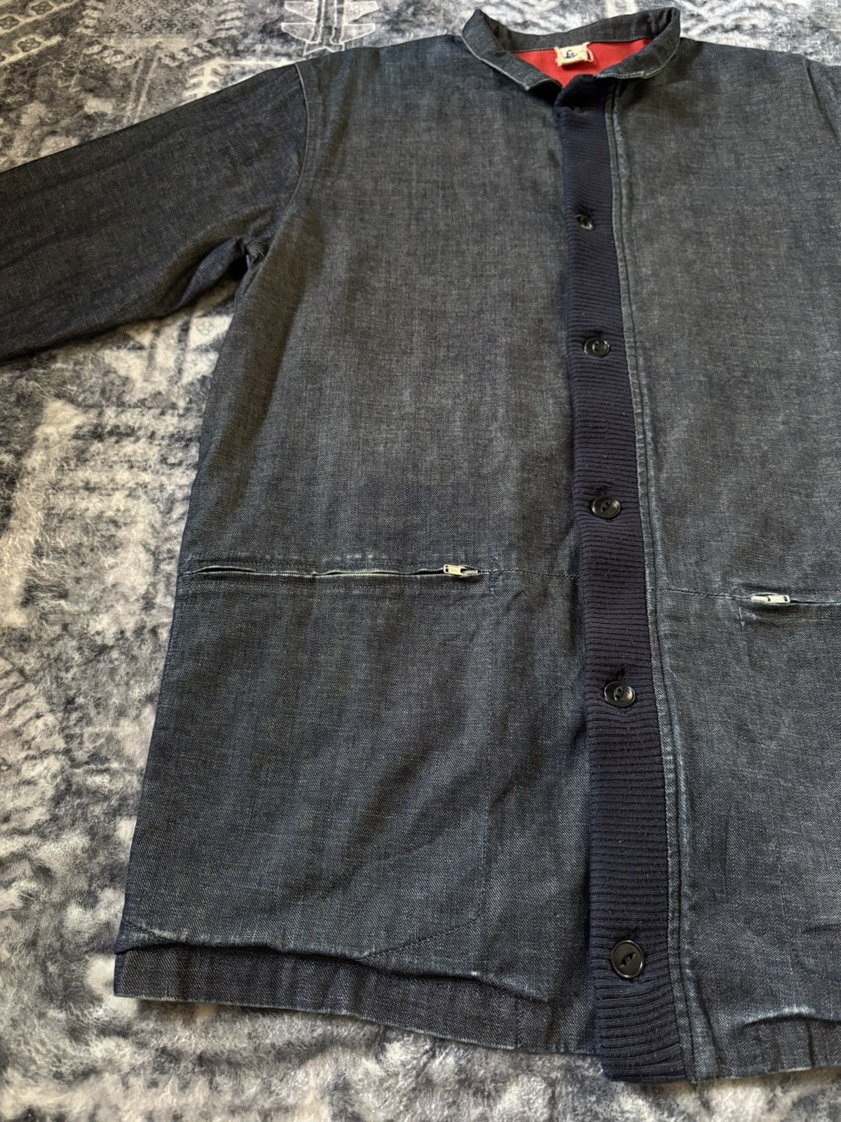 Eternal Vintage Eternal Natural Indigo Dyed Chore Jacket Size US M / EU 48-50 / 2 - 9 Thumbnail