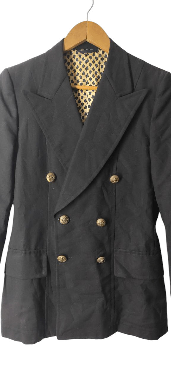Hardy Amies HARDY AMIES LONDON DOUBLE BREASTED BLAZER COAT JACKET Size US S / EU 44-46 / 1 - 5 Thumbnail
