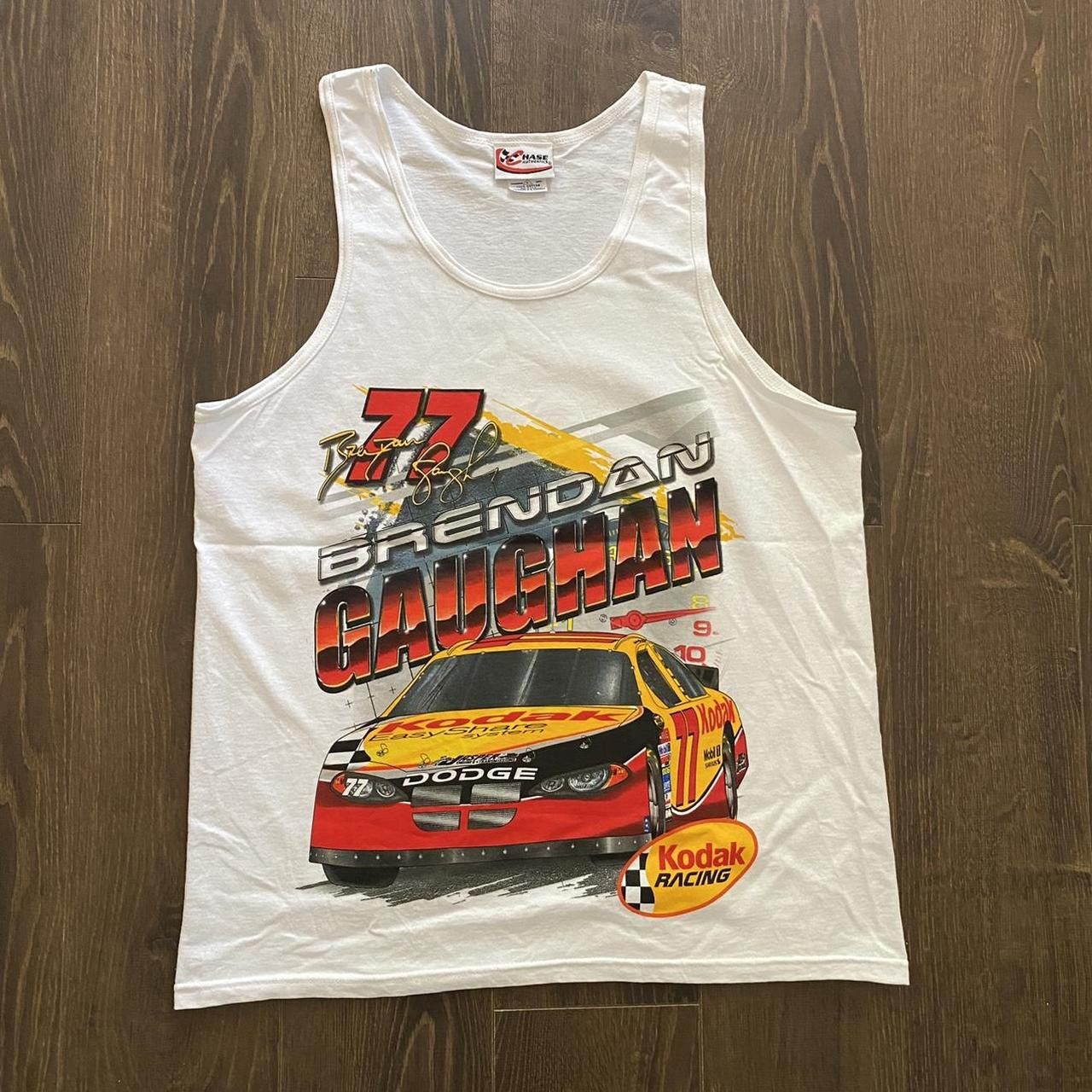 NASCAR Vintage Brendan Gaughan Nascar Kodak T-Shirt Size;L Size US L / EU 52-54 / 3 - 1 Thumbnail