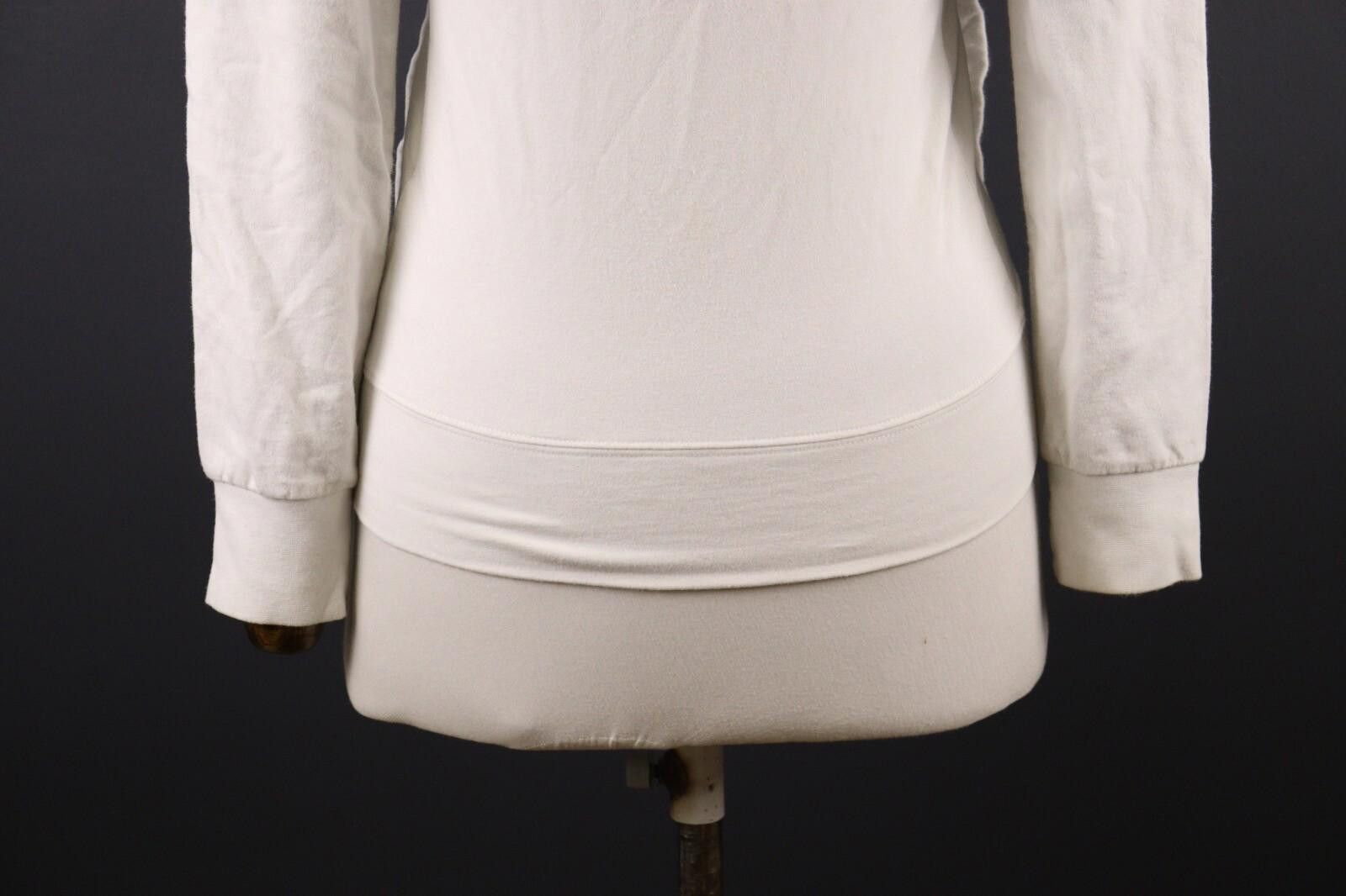 La Martina La Martina White Full Zip Long Sleeve Sweater Size M Size M / US 6-8 / IT 42-44 - 10 Thumbnail