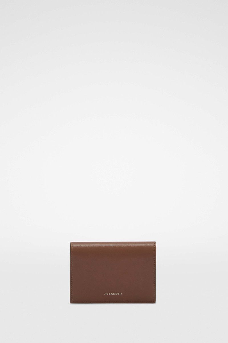 Jil Sander o1loc1c0426 Size:OS/Card Holder in Brown Size ONE SIZE - 1 Thumbnail