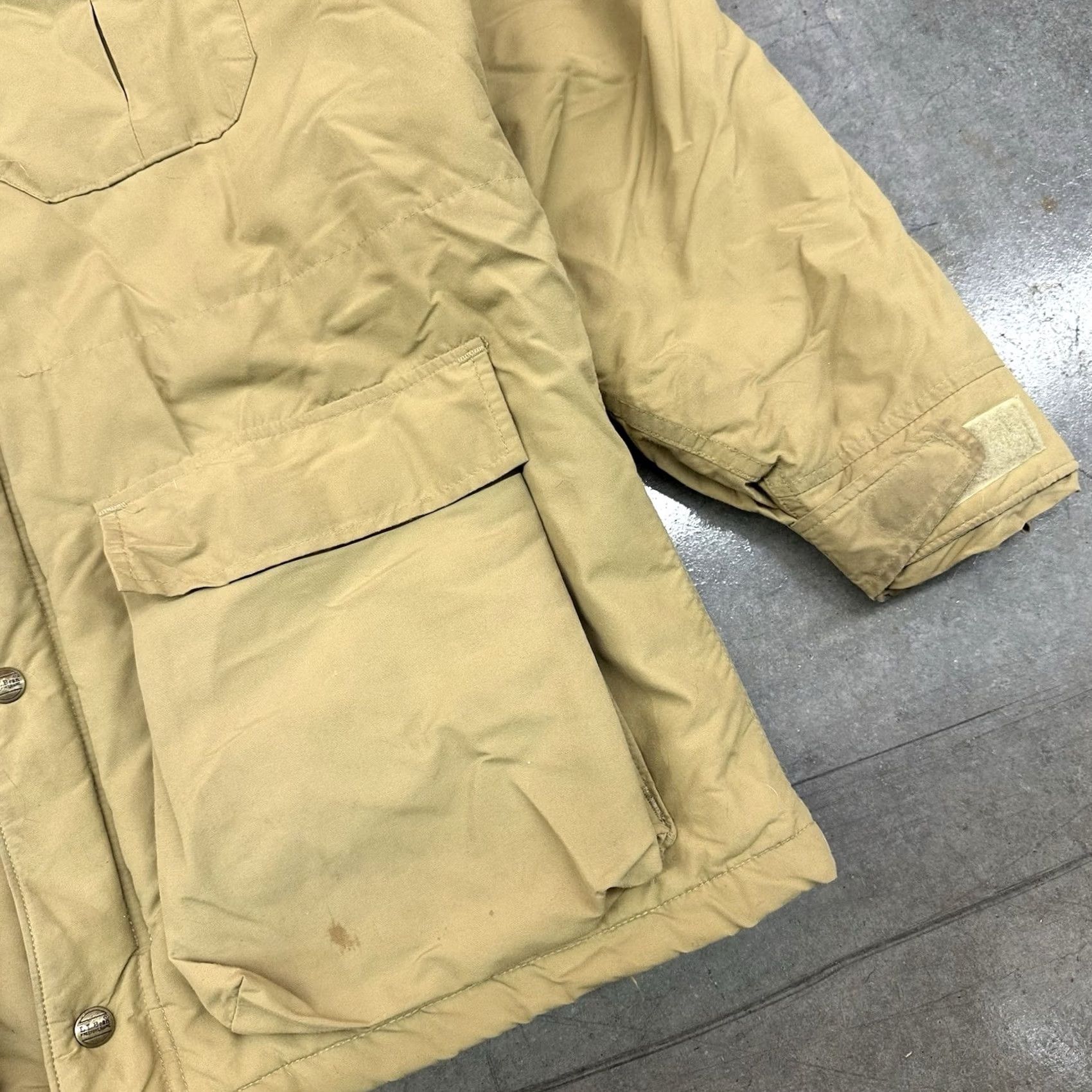 Vintage VINTAGE L.L. Bean Baxter State Parka Jacket Mens M Brown Hooded Outdoor USA Made Size US M / EU 48-50 / 2 - 5 Thumbnail