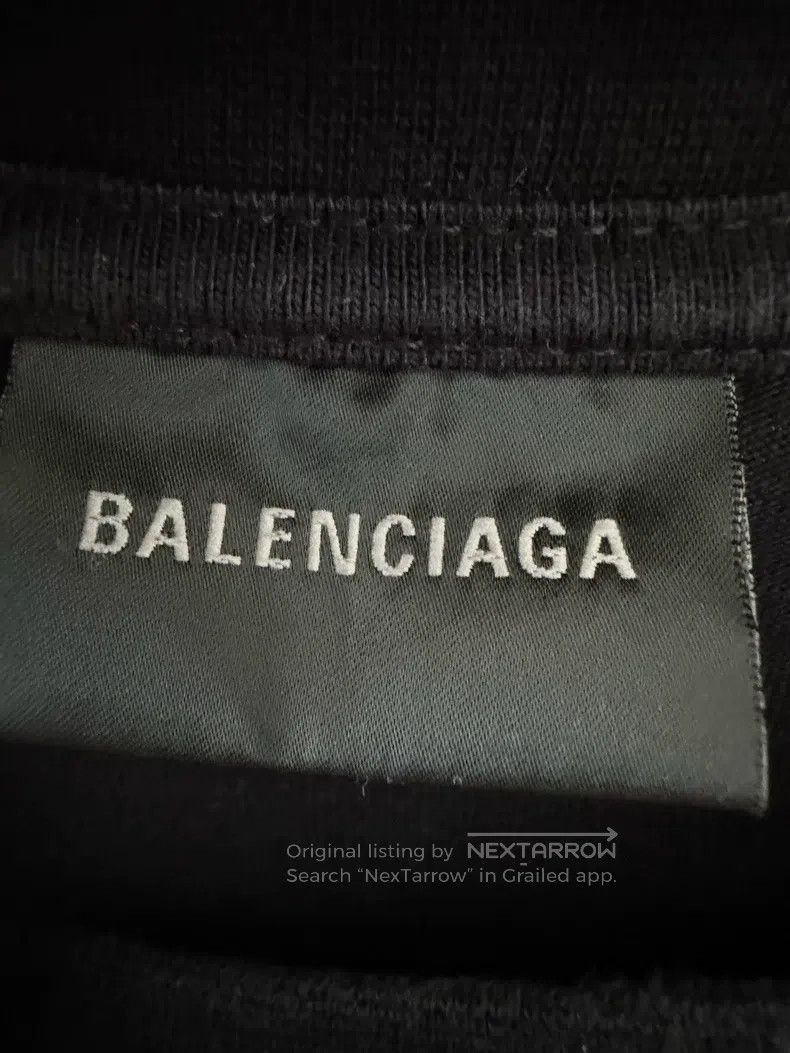 Balenciaga Balenciaga Splatter Double B Short Sleeve T-Shirt Size US XS / EU 42 / 0 - 3 Thumbnail
