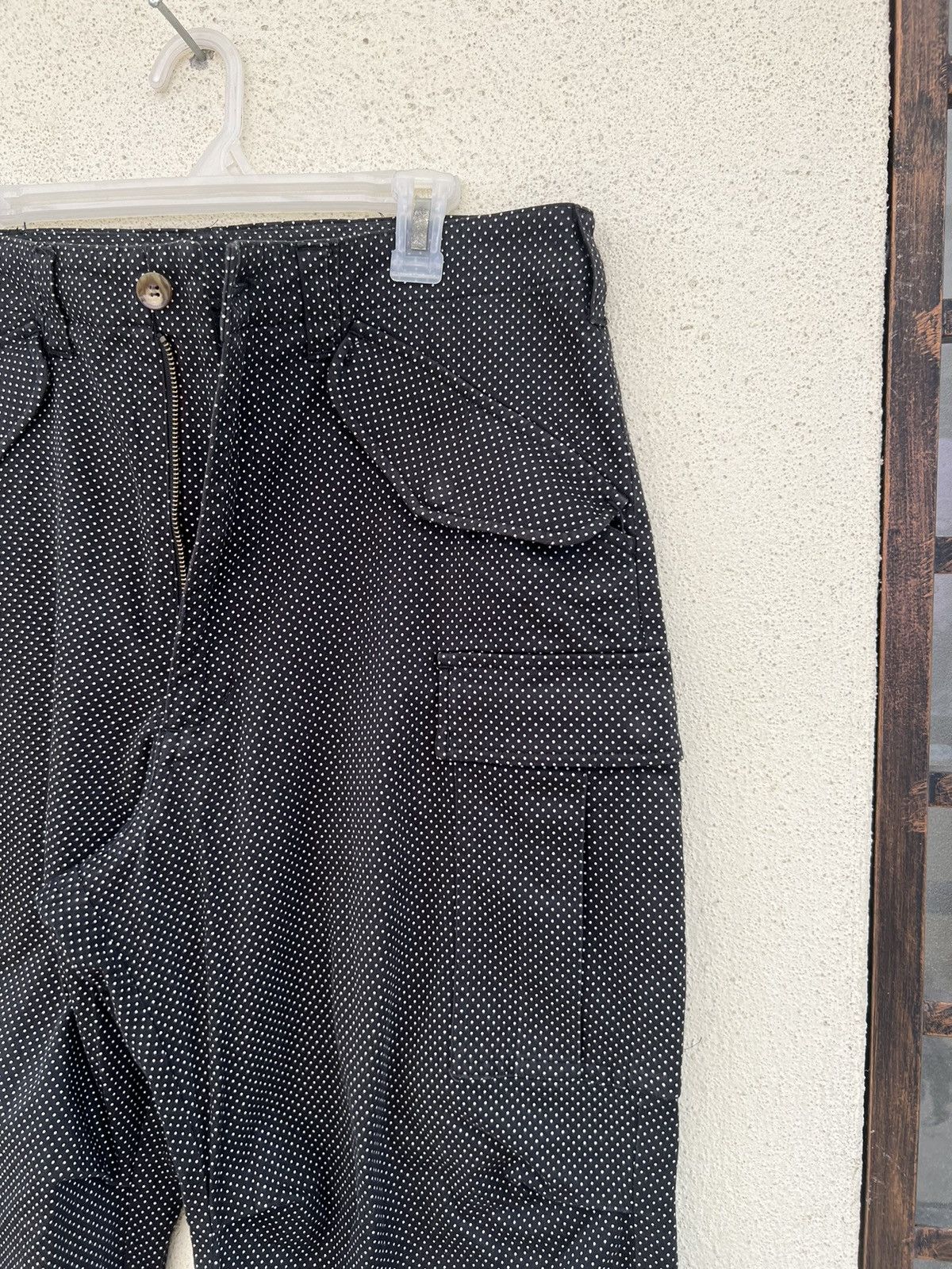 Vintage Vintage Human Forum Japan Baggy Polka Dot Cargo Trouser Size US 32 / EU 48 - 11 Thumbnail