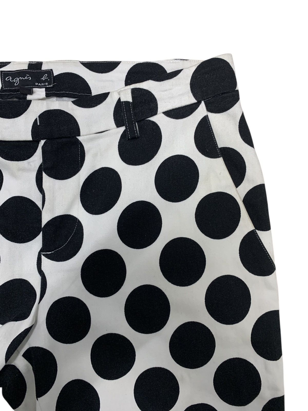 agnes b. 🇯🇵Agnes B Polkadot Slim Fit Pant🇯🇵 Size 28" / US 6 / IT 42 - 3 Thumbnail