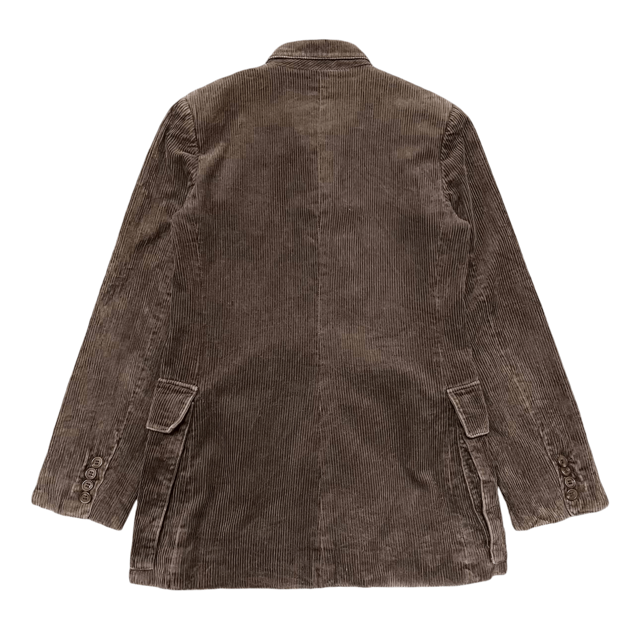 Jil Sander Vintage Jill Sander Corduroy Double Breasted Coat Size US S / EU 44-46 / 1 - 11 Thumbnail