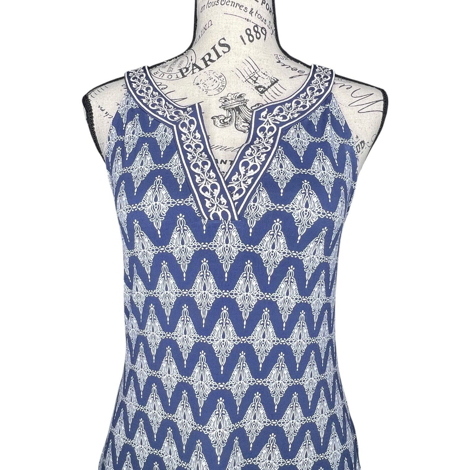 Other Alhambra Embroidered Trim Knit Dress - Stitch Fix Size XS / US 0-2 / IT 36-38 - 6 Thumbnail