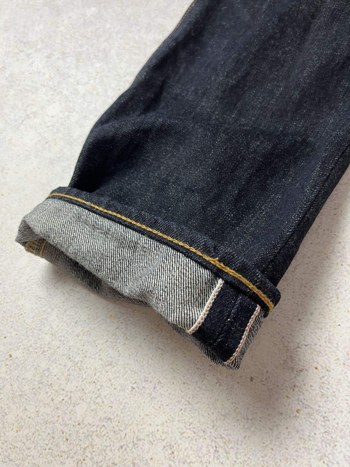 Tellason Tellason White Oak Cone Denim Slim Straight Selvedge Jeans Size US 28 / EU 44 - 10 Thumbnail