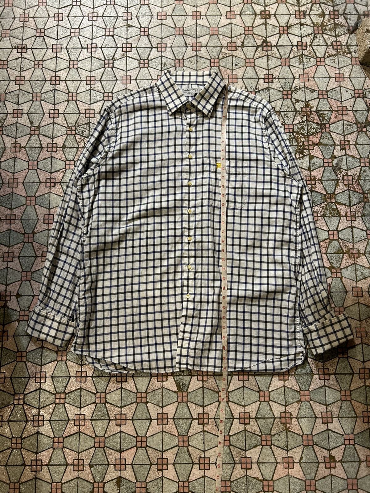 Burberry Burberry Button Up Long Sleeve Shirt Size US L / EU 52-54 / 3 - 14 Thumbnail