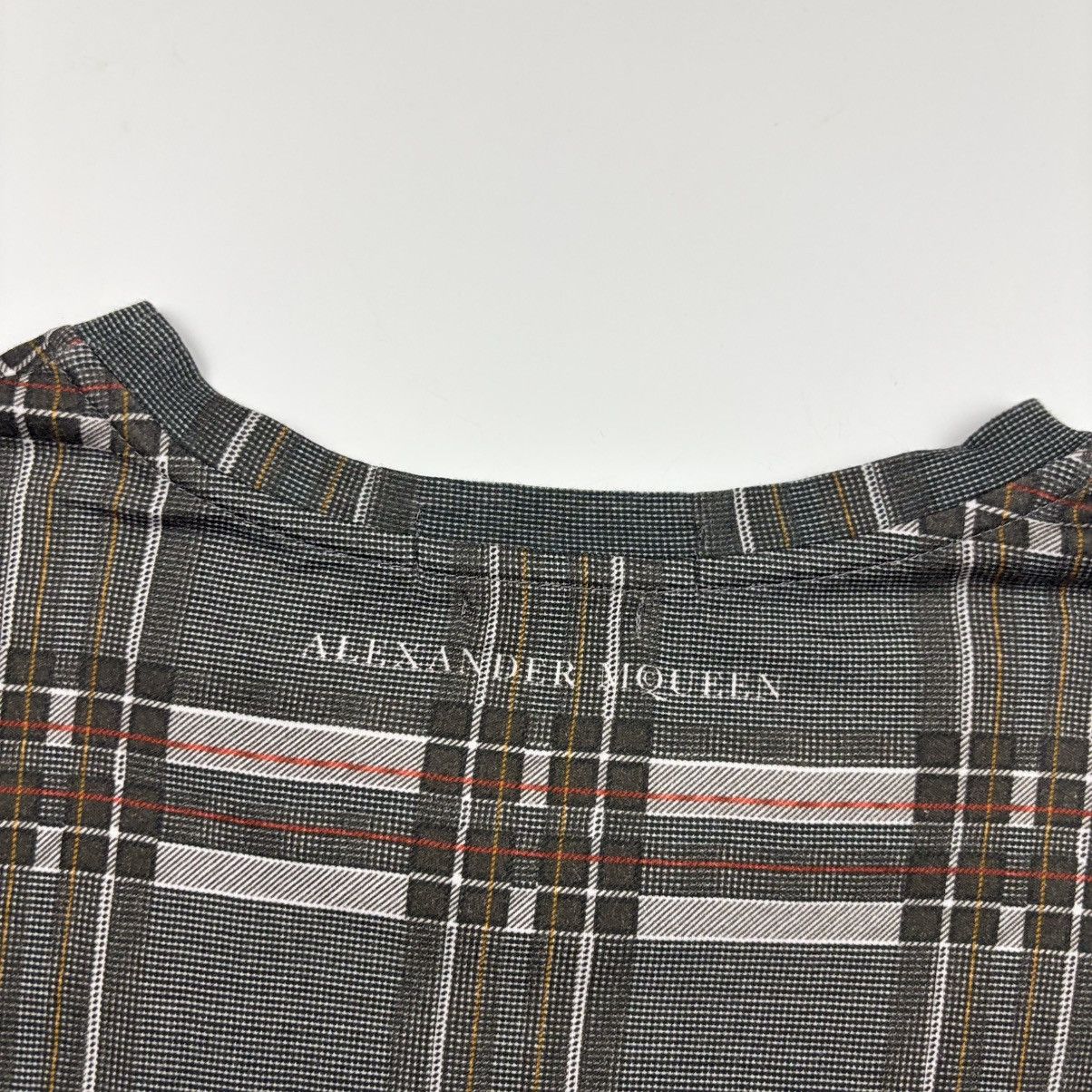 Alexander McQueen Alexander McQueen Skull Print Checked Shirt Size US XS / EU 42 / 0 - 4 Thumbnail