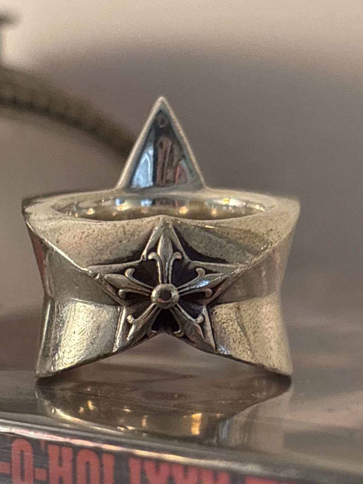 Chrome Hearts Chrome Hearts ruby pave star ring Size ONE SIZE - 20 Thumbnail
