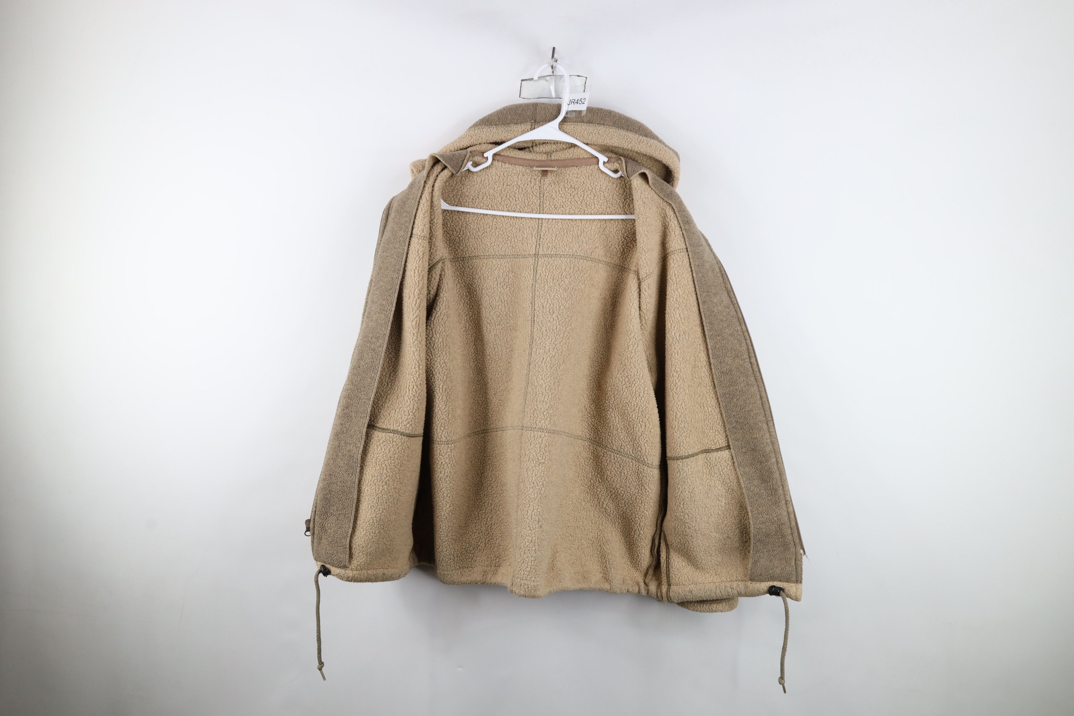 Woolrich Woolen Mills Vintage 90s Woolrich Polartec Fleece Full Zip Hooded Jacket Size XL / US 12-14 / IT 48-50 - 9 Thumbnail