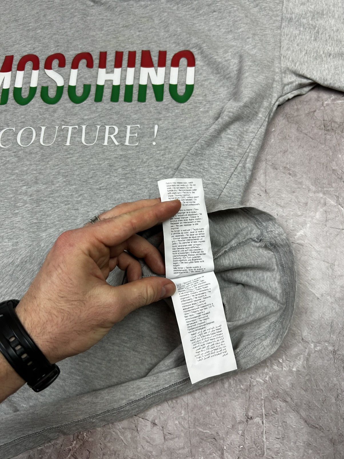 Moschino Moschino Couture T-Shirt Big Logo Size US S / EU 44-46 / 1 - 9 Thumbnail