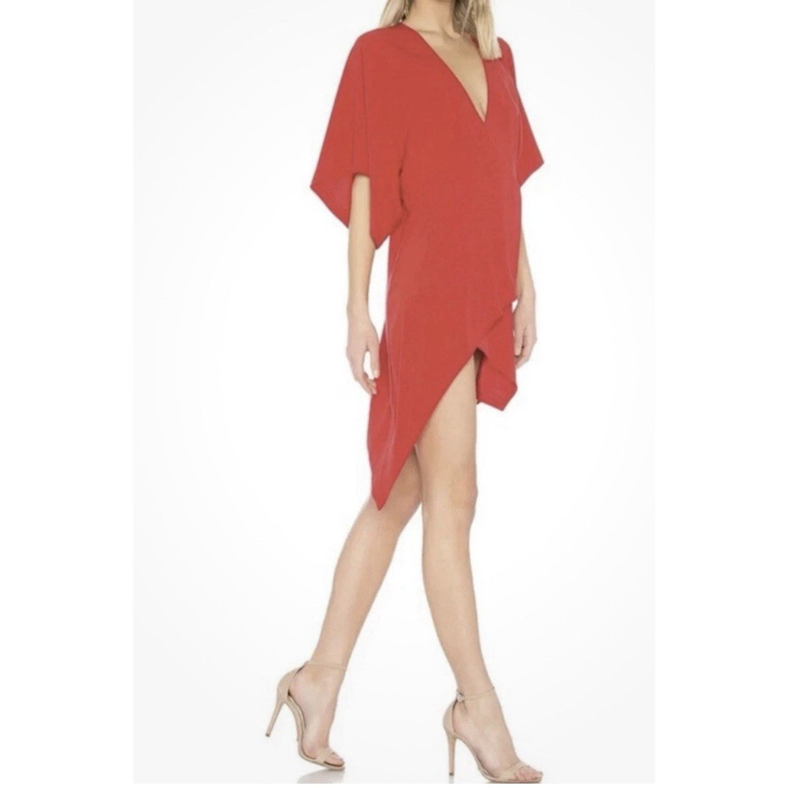 Iro IRO Ekima Red dress Size 42 Size M / US 6-8 / IT 42-44 - 2 Thumbnail