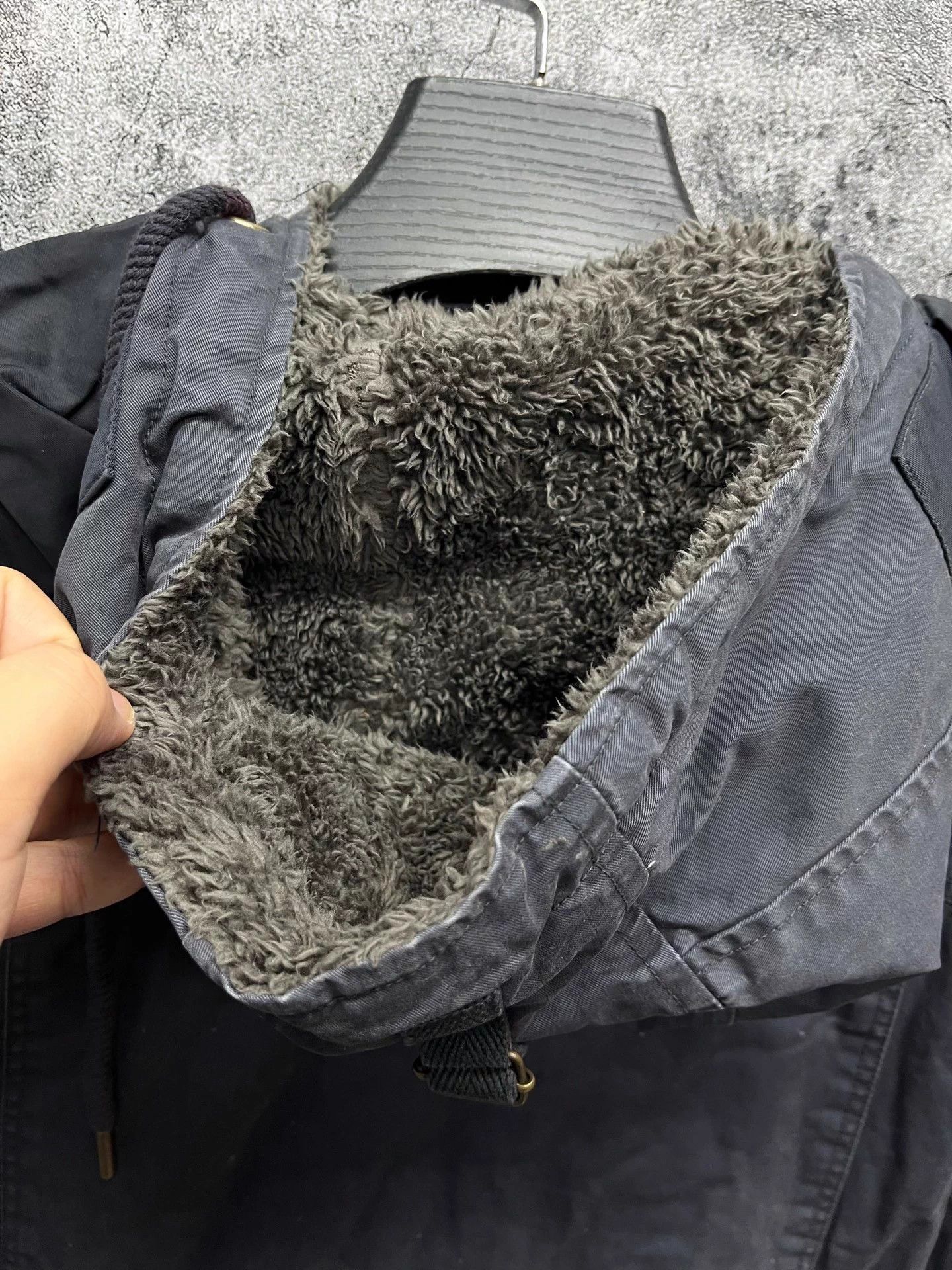 Armani Armani Jeans Button-Front Solid Cotton Padded Jacket L Size US L / EU 52-54 / 3 - 6 Thumbnail