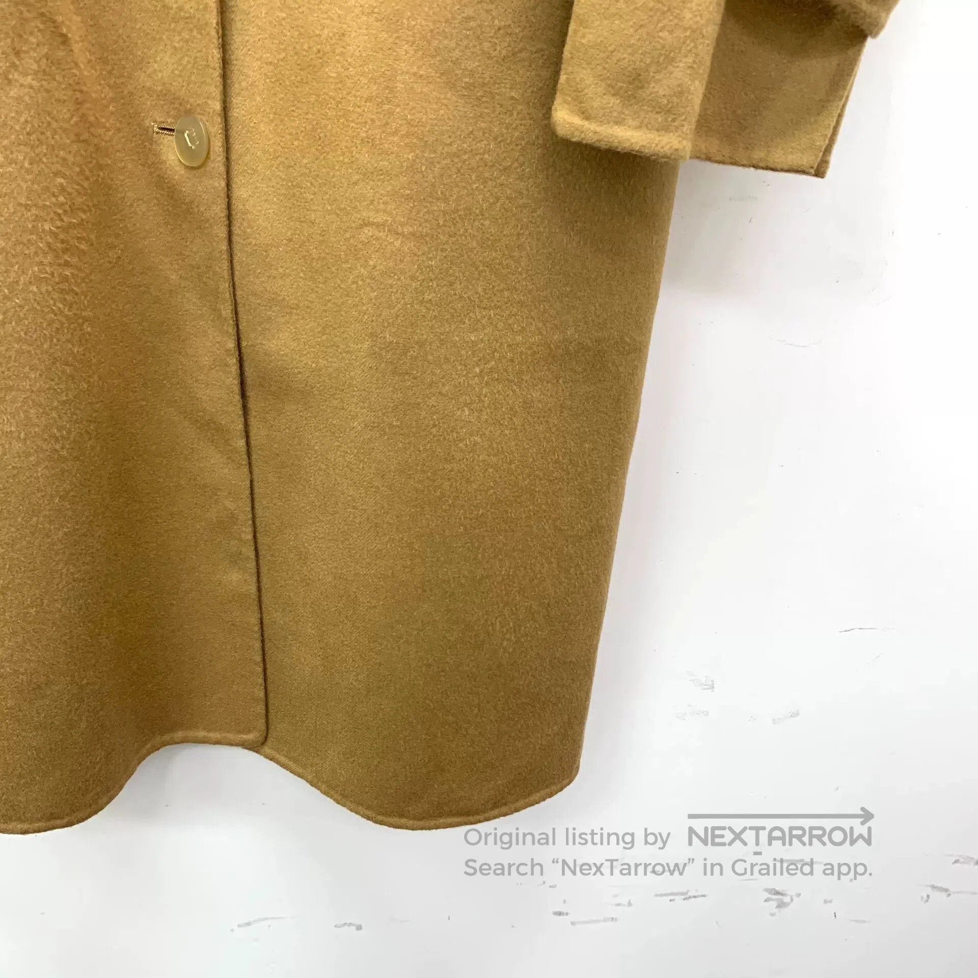 Loewe Loewe Brown Wool Collar Long Coat. Size XXS / US 00 / IT 34 - 4 Thumbnail