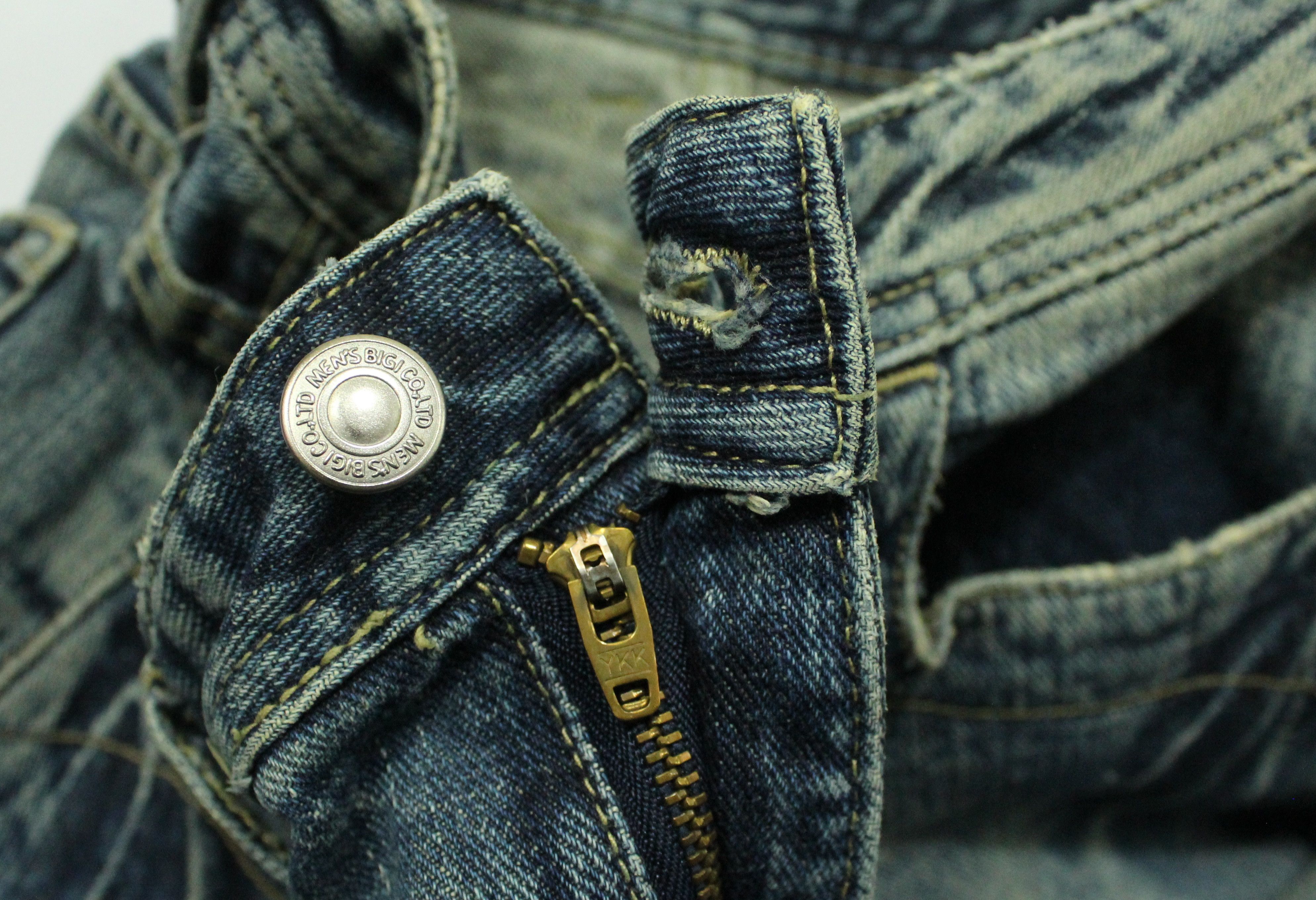 Japanese Brand FLARED 🔥 BIGI Denim Paint Splatter Kapital Goa Ppfm LGB Size US 32 / EU 48 - 15 Thumbnail