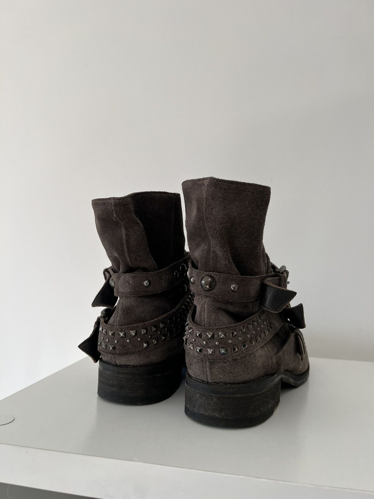 Vintage EU 39/ Avant-Grade Zip Boots AS98 style Size US 9 / IT 39 - 6 Thumbnail