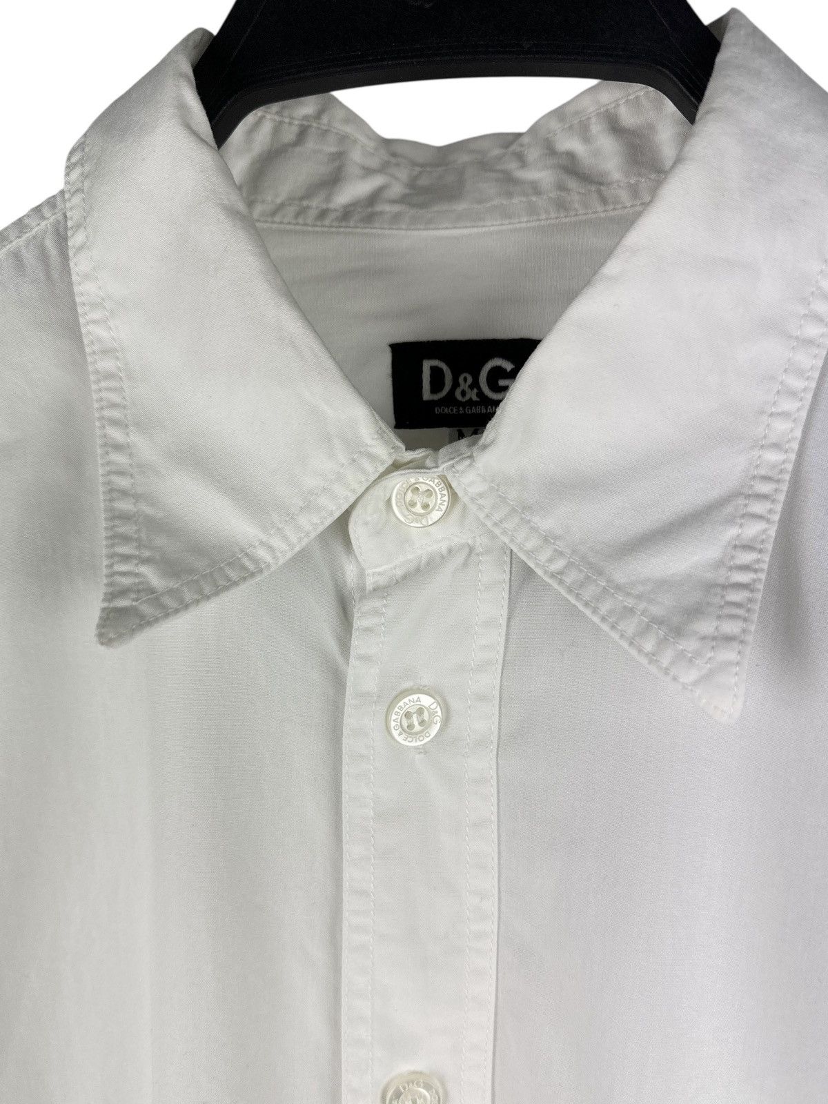 Dolce & Gabbana Vintage Dolce & Gabbana Long Sleeve Shirt White Pocket Size US M / EU 48-50 / 2 - 4 Thumbnail