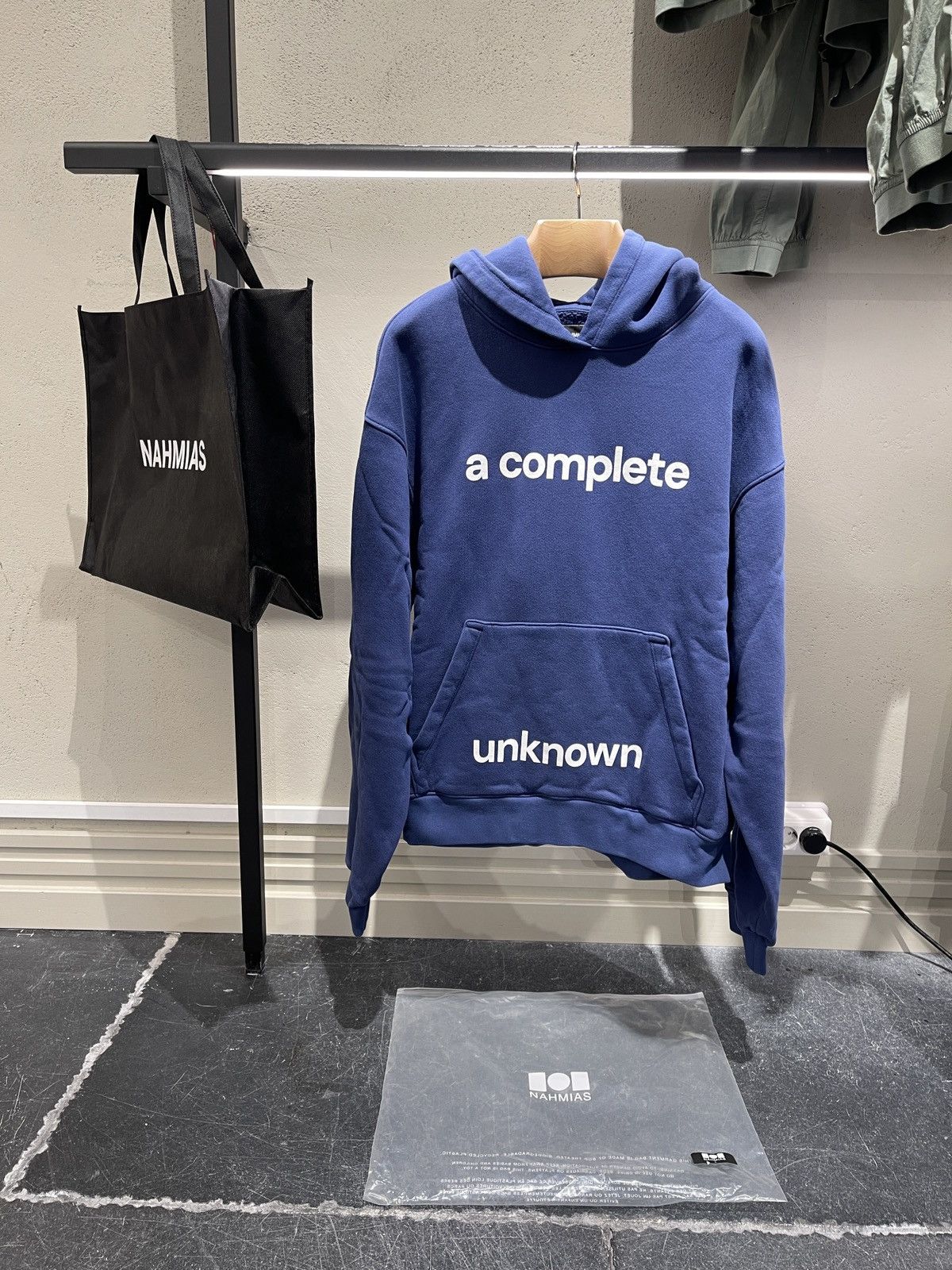 Nahmias Limited Edition-Nahmias x Timothée Chalamet Hoodie Blue | L Size US L / EU 52-54 / 3 - 1 Thumbnail
