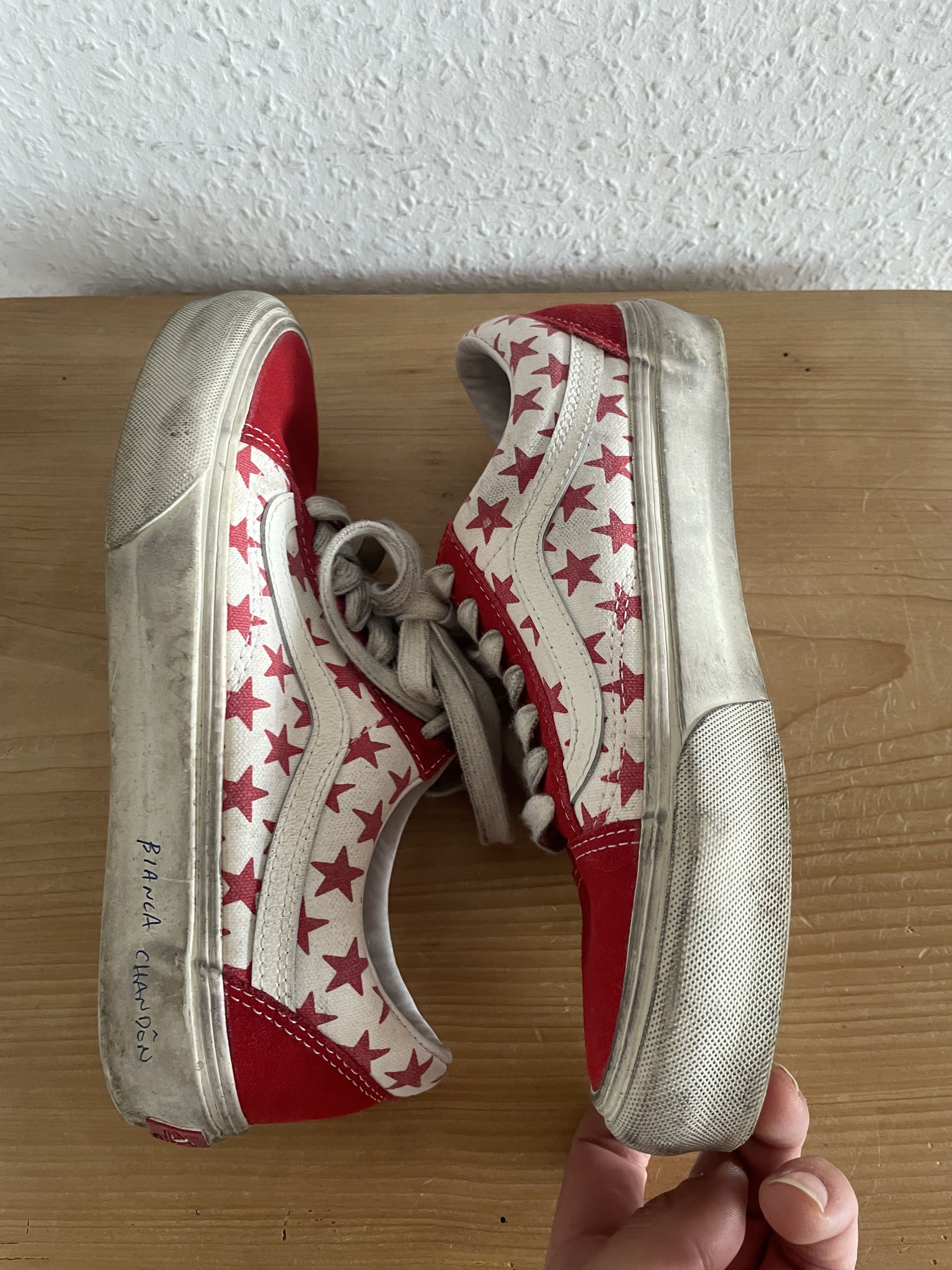 BIANCA CHANDON × Vans Red Star Old Skool Size US 5.5 / EU 38 - 10 Thumbnail