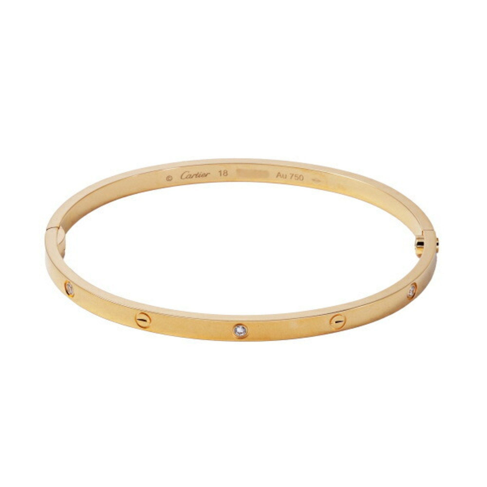 image of Cartier Sm Love K18Yg Yellow Gold Bracelet, Women's