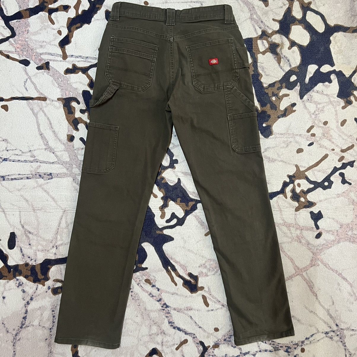 Dickies Vintage Dickies Double Knee Work Pants Olive Green Size US 30 / EU 46 - 2 Thumbnail
