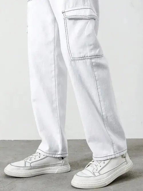 Jean Sachiko x Hino Cargo Stiching Jeans Pants Straight Leg Size US 32 / EU 48 - 4 Thumbnail