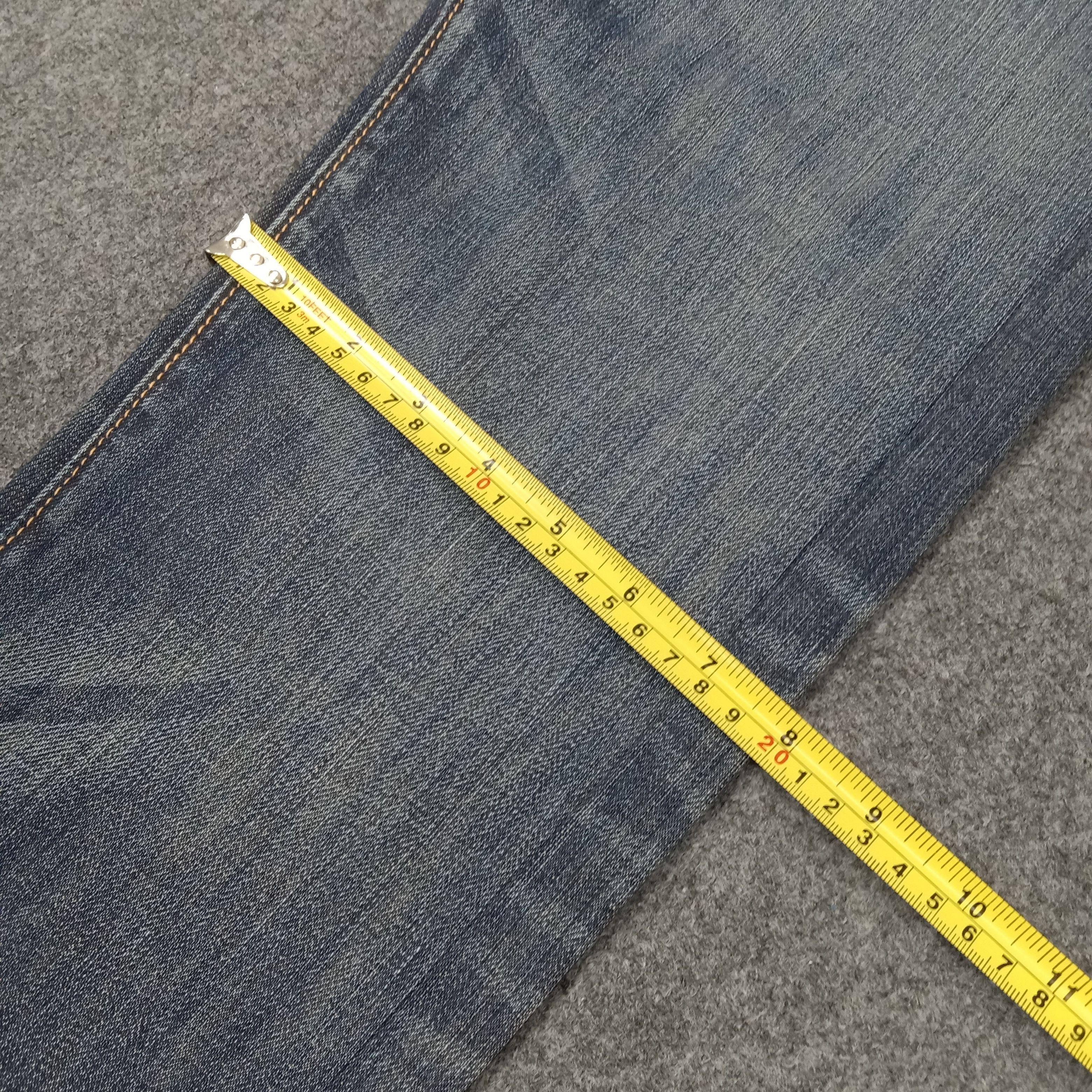 Christian Audigier × Ed Hardy × Vintage Ed Hardy Christian Audugier Custom Logo Jeans Size US 31 - 12 Thumbnail